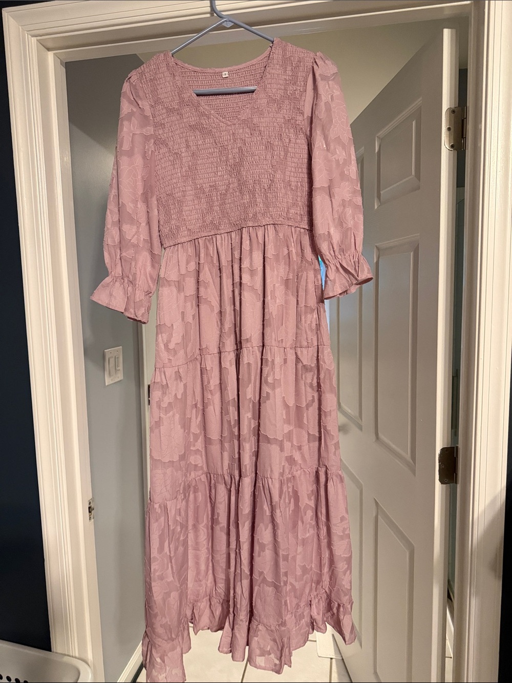 Women's lavender midi Dress